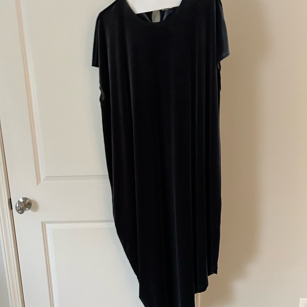 Universal Standard Gunmetal Velvet Geneva Dress Size XL